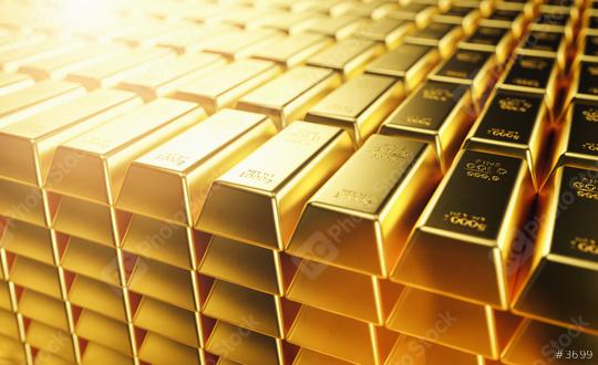 Pure Gold bars in a bank  : Stock Photo or Stock Video Download rcfotostock photos, images and assets rcfotostock | RC Photo Stock.: