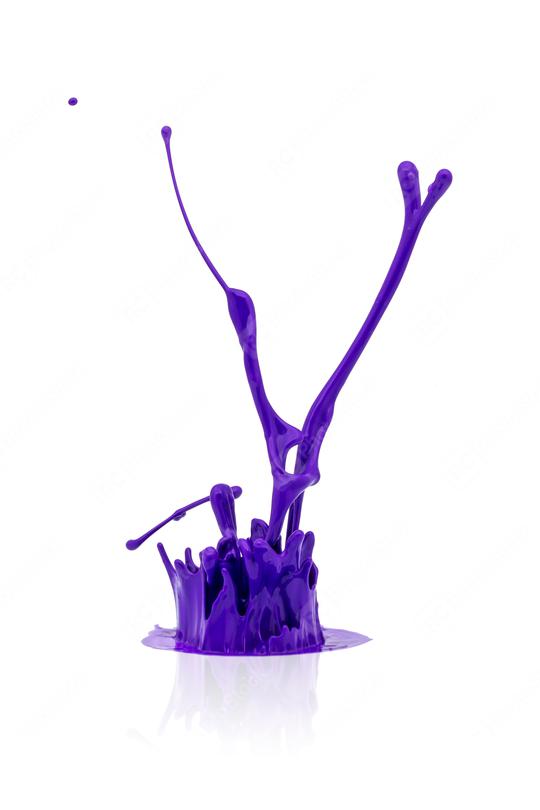 purple paint splash on white  : Stock Photo or Stock Video Download rcfotostock photos, images and assets rcfotostock | RC Photo Stock.: