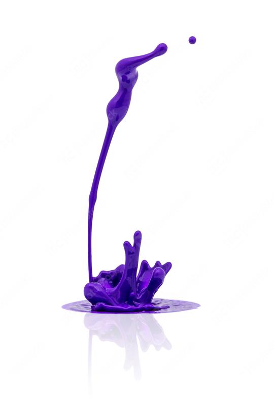 purple paint splashing isolated on white  : Stock Photo or Stock Video Download rcfotostock photos, images and assets rcfotostock | RC Photo Stock.: