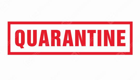 Quarantine sign. Virus quarantine. Coronavirus COVID-19. Pandemi  : Stock Photo or Stock Video Download rcfotostock photos, images and assets rcfotostock | RC Photo Stock.: