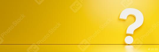 question mark in front of a yellow color wall background. Business support concept   : Stock Photo or Stock Video Download rcfotostock photos, images and assets rcfotostock | RC Photo Stock.: