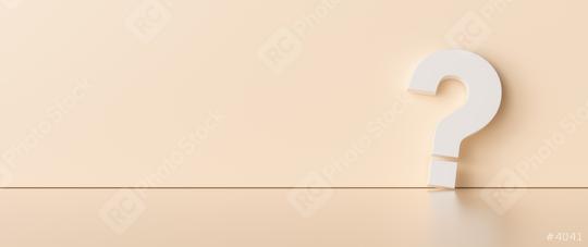 Question mark on cream wall background  - FAQ Concept image  : Stock Photo or Stock Video Download rcfotostock photos, images and assets rcfotostock | RC Photo Stock.:
