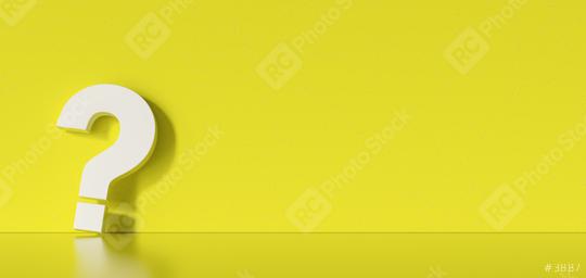 Question mark on yellow wall background  : Stock Photo or Stock Video Download rcfotostock photos, images and assets rcfotostock | RC Photo Stock.: