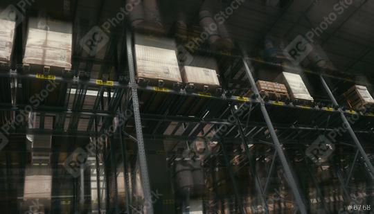 Racking System in Distribution Warehouse  : Stock Photo or Stock Video Download rcfotostock photos, images and assets rcfotostock | RC Photo Stock.: