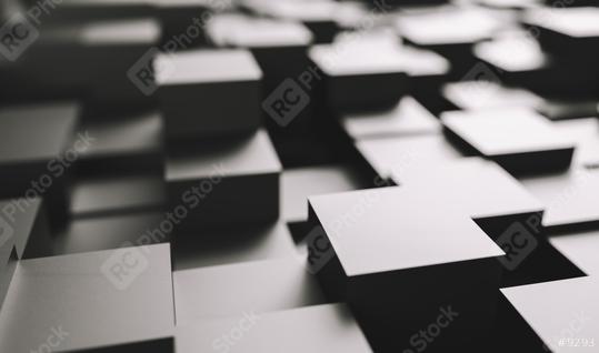 Realistic black solid cubes, located in space at different levels. Abstract background of 3d cubes  : Stock Photo or Stock Video Download rcfotostock photos, images and assets rcfotostock | RC Photo Stock.: