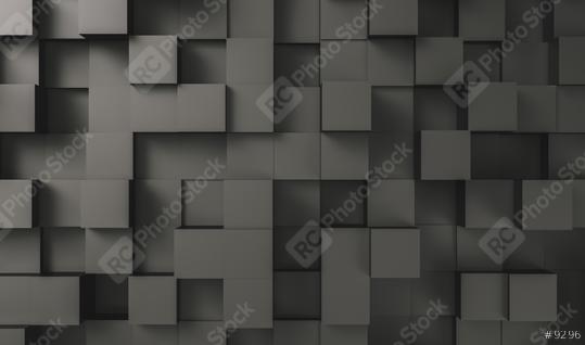 Realistic black solid cubes, located in space at different levels. Abstract background of 3d cubes  : Stock Photo or Stock Video Download rcfotostock photos, images and assets rcfotostock | RC Photo Stock.: