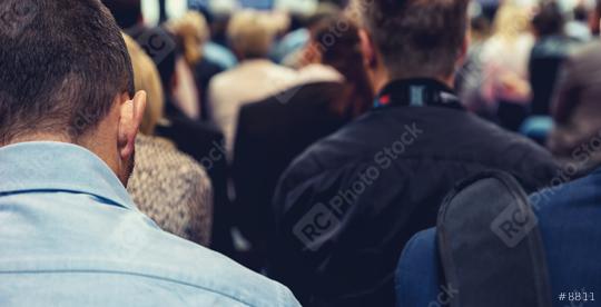 Rear view of People on a Conference or Presentation Meeting  : Stock Photo or Stock Video Download rcfotostock photos, images and assets rcfotostock | RC Photo Stock.: