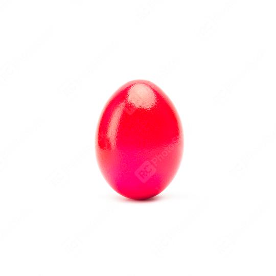 red easter egg on white  : Stock Photo or Stock Video Download rcfotostock photos, images and assets rcfotostock | RC Photo Stock.: