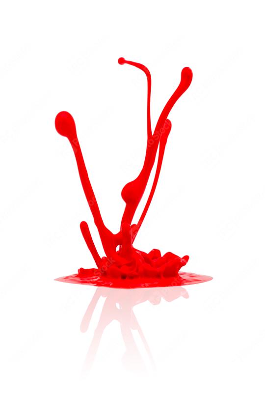 red paint splashing   : Stock Photo or Stock Video Download rcfotostock photos, images and assets rcfotostock | RC Photo Stock.: