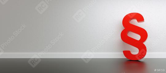 Red Paragraph / section sign on the floor in apartment - Symbol of Law and Justice, with copy space for individual text  : Stock Photo or Stock Video Download rcfotostock photos, images and assets rcfotostock | RC Photo Stock.: