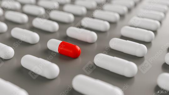 red pills or capsules lies in rows, medicine tablets antibiotic, Pharmacy theme  : Stock Photo or Stock Video Download rcfotostock photos, images and assets rcfotostock | RC Photo Stock.: