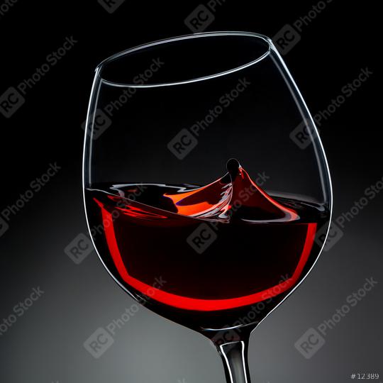 red wine glass with swing waves  : Stock Photo or Stock Video Download rcfotostock photos, images and assets rcfotostock | RC Photo Stock.: