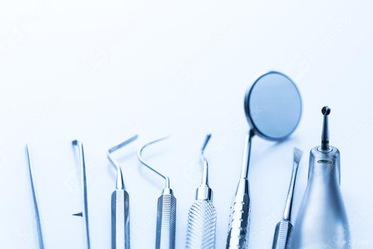 Regular visits to the dentist basic cutlery with drill  : Stock Photo or Stock Video Download rcfotostock photos, images and assets rcfotostock | RC Photo Stock.: