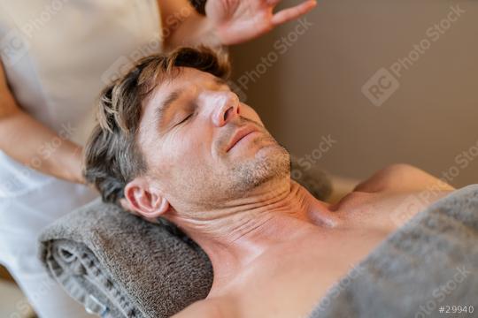 Relaxed man receiving a neck massage from a therapist with blurred hands
  : Stock Photo or Stock Video Download rcfotostock photos, images and assets rcfotostock | RC Photo Stock.: