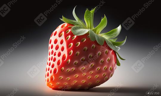 ripe strawberrie on black gray background (Generative AI)  : Stock Photo or Stock Video Download rcfotostock photos, images and assets rcfotostock | RC Photo Stock.: