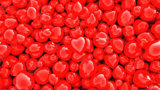 Romantic Valentine Hearts Background - 3D Rendering  : Stock Photo or Stock Video Download rcfotostock photos, images and assets rcfotostock | RC Photo Stock.: