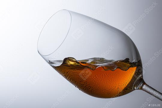 rose wine glass with water and waves cool drops of condensation  : Stock Photo or Stock Video Download rcfotostock photos, images and assets rcfotostock | RC Photo Stock.: