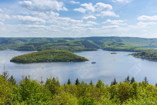 Rursee at the Eifel in summer  : Stock Photo or Stock Video Download rcfotostock photos, images and assets rcfotostock | RC Photo Stock.: