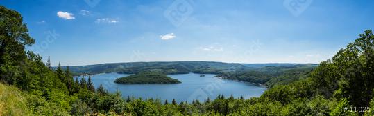 Rursee panorama at summer in the Eifel  : Stock Photo or Stock Video Download rcfotostock photos, images and assets rcfotostock | RC Photo Stock.: