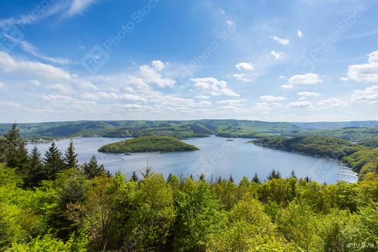 Rursee reservoir at the eifel national park  : Stock Photo or Stock Video Download rcfotostock photos, images and assets rcfotostock | RC Photo Stock.: