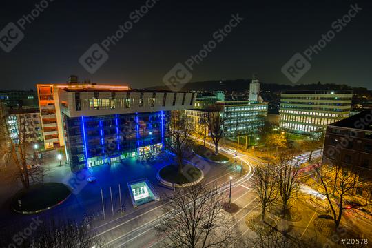 RWTH Aachen Campus at night  : Stock Photo or Stock Video Download rcfotostock photos, images and assets rcfotostock | RC Photo Stock.: