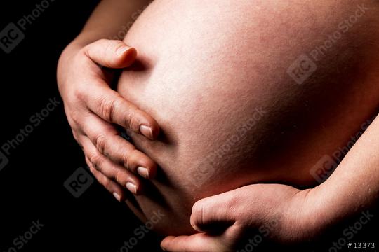 Schwangere frau streichelt ihren babybauch  : Stock Photo or Stock Video Download rcfotostock photos, images and assets rcfotostock | RC Photo Stock.: