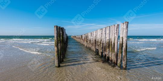 Seascape with breakwaters  : Stock Photo or Stock Video Download rcfotostock photos, images and assets rcfotostock | RC Photo Stock.: