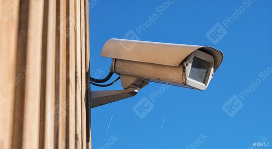 Security camera on a building  : Stock Photo or Stock Video Download rcfotostock photos, images and assets rcfotostock | RC Photo Stock.: