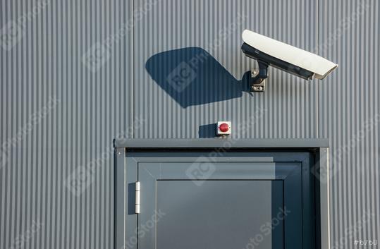 Security CCTV camera or surveillance system in industrial building  : Stock Photo or Stock Video Download rcfotostock photos, images and assets rcfotostock | RC Photo Stock.: