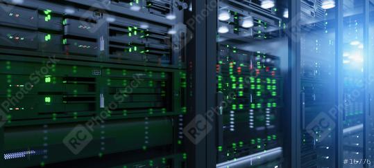 Server in datacenter. Cloud computing data storage  : Stock Photo or Stock Video Download rcfotostock photos, images and assets rcfotostock | RC Photo Stock.: