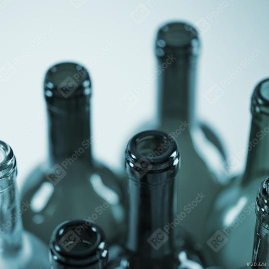 several wine bottles in blue colors  : Stock Photo or Stock Video Download rcfotostock photos, images and assets rcfotostock | RC Photo Stock.: