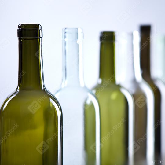 several wine glass bottles in a row  : Stock Photo or Stock Video Download rcfotostock photos, images and assets rcfotostock | RC Photo Stock.: