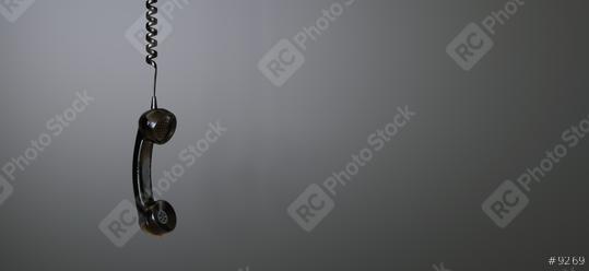 Shot of a landline black telephone receiver with copy space for individual text  : Stock Photo or Stock Video Download rcfotostock photos, images and assets rcfotostock | RC Photo Stock.: