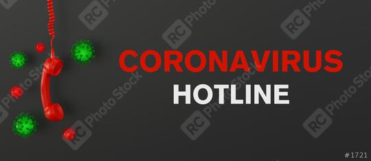 Shot of a landline telephone receiver with Coronavirus Hotline Covid-19 Hotline FAQ Background  : Stock Photo or Stock Video Download rcfotostock photos, images and assets rcfotostock | RC Photo Stock.: