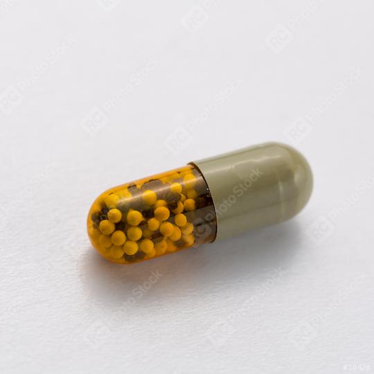 Single capsule drugs therapy pill flu antibiotic pharmacy medicine medical  : Stock Photo or Stock Video Download rcfotostock photos, images and assets rcfotostock | RC Photo Stock.: