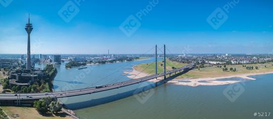 skyline of Dusseldorf panoramic view  : Stock Photo or Stock Video Download rcfotostock photos, images and assets rcfotostock | RC Photo Stock.: