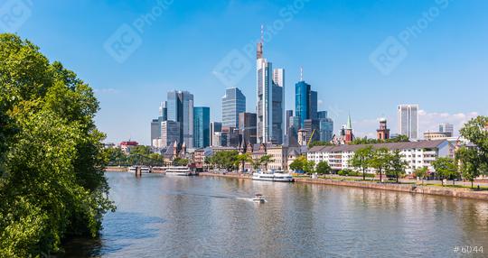Skyline of Frankfurt am Main at summer, Germany  : Stock Photo or Stock Video Download rcfotostock photos, images and assets rcfotostock | RC Photo Stock.:
