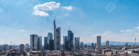 Skyline of Frankfurt am Main financial district panorama  : Stock Photo or Stock Video Download rcfotostock photos, images and assets rcfotostock | RC Photo Stock.: