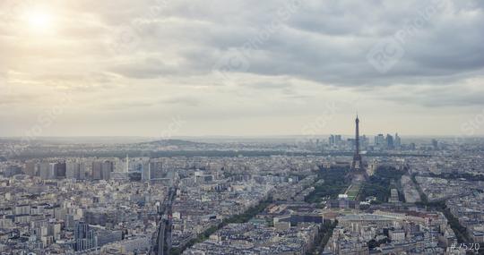 Skyline panorama Paris, France  : Stock Photo or Stock Video Download rcfotostock photos, images and assets rcfotostock | RC Photo Stock.: