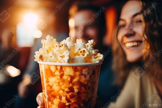 Smiling person holding a popcorn container
  : Stock Photo or Stock Video Download rcfotostock photos, images and assets rcfotostock | RC Photo Stock.:
