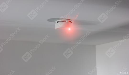 Smoke detector mounted on roof in apartment  : Stock Photo or Stock Video Download rcfotostock photos, images and assets rcfotostock | RC Photo Stock.: