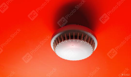 smoke detector of fire alarm in action  : Stock Photo or Stock Video Download rcfotostock photos, images and assets rcfotostock | RC Photo Stock.: