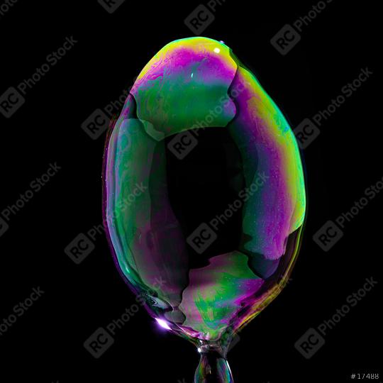 Soap Bubble in colorful colors on black background  : Stock Photo or Stock Video Download rcfotostock photos, images and assets rcfotostock | RC Photo Stock.: