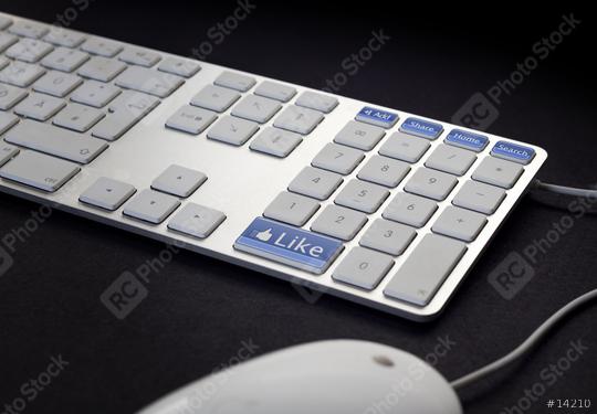 Social Media Keyboard  : Stock Photo or Stock Video Download rcfotostock photos, images and assets rcfotostock | RC Photo Stock.: