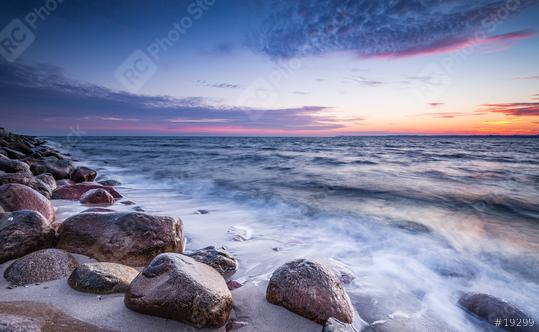 Sonnenaufgang an der Ostsee Küste, Travemünde, Ostsee  : Stock Photo or Stock Video Download rcfotostock photos, images and assets rcfotostock | RC Photo Stock.: