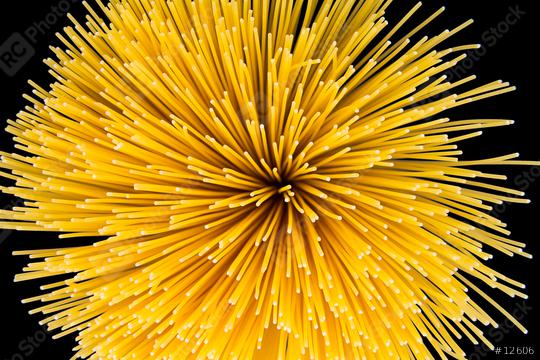Spaghetti pasta twister on black  : Stock Photo or Stock Video Download rcfotostock photos, images and assets rcfotostock | RC Photo Stock.: