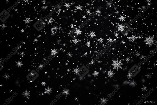 Sparse snowflakes on a black background, varying focus
  : Stock Photo or Stock Video Download rcfotostock photos, images and assets rcfotostock | RC Photo Stock.: