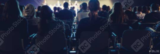 Speakers on the stage with Rear view of Audience in the conference hall or seminar meeting  : Stock Photo or Stock Video Download rcfotostock photos, images and assets rcfotostock | RC Photo Stock.: