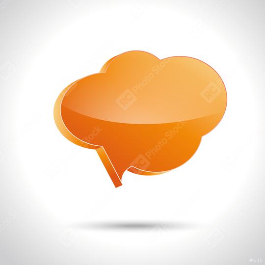 speech bubble 3d. Vector illustration. Eps 10 vector file.  : Stock Photo or Stock Video Download rcfotostock photos, images and assets rcfotostock | RC Photo Stock.: