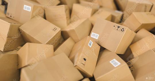 Stack of Boxes ready for shipment.  logistics and delivery concept.  : Stock Photo or Stock Video Download rcfotostock photos, images and assets rcfotostock | RC Photo Stock.: